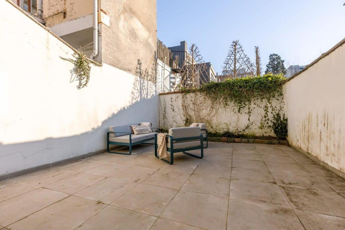 House With Large And Sunny Terrace Vila Antuérpia Exterior foto