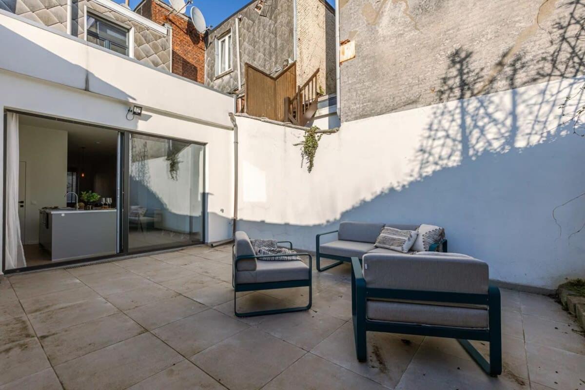 House With Large And Sunny Terrace Vila Antuérpia Exterior foto